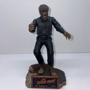 Vintage 1998 Sideshow The Wolf Man Action Figure Green Black